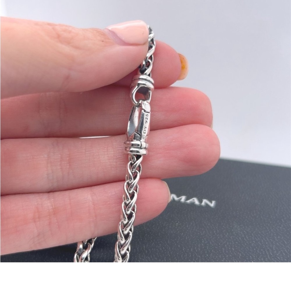 David Yurman sterling silver bracelet size large